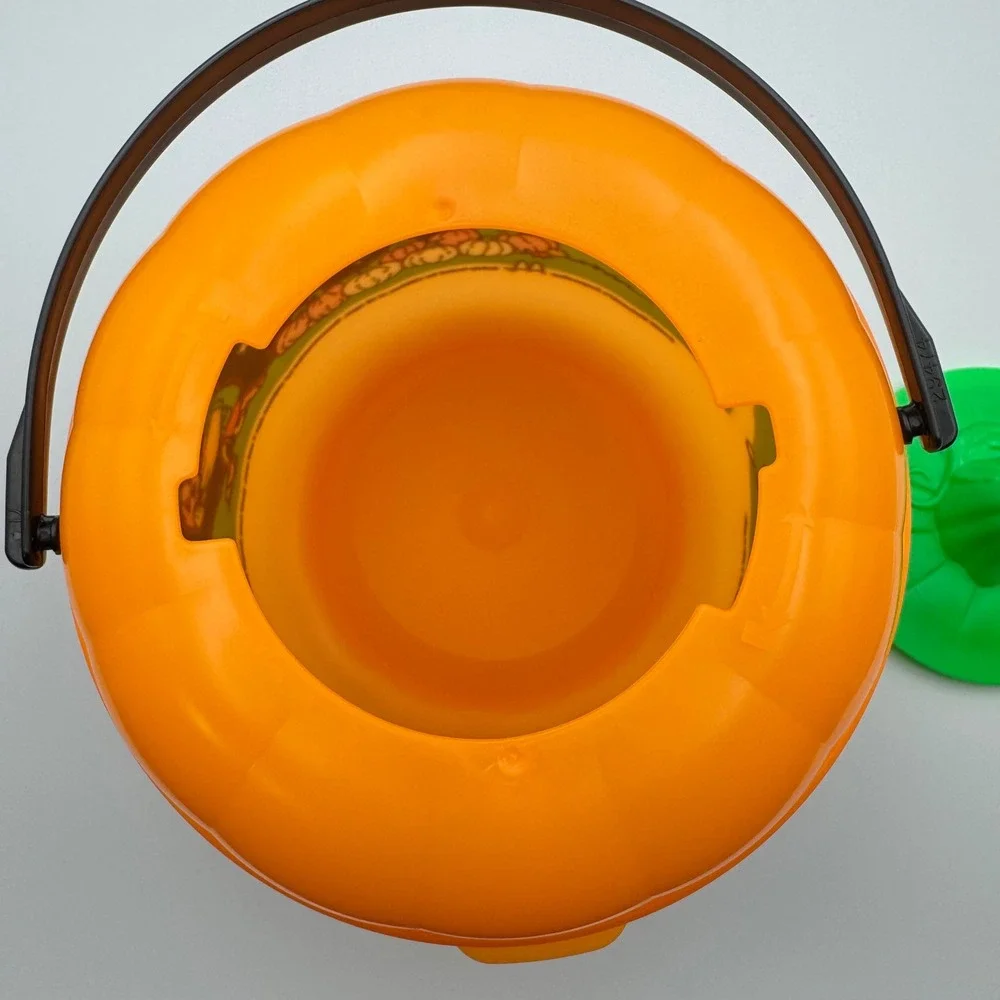 Vintage 1993 McDonald's Halloween‎ Pail Pumpkin Bucket Candy Treat Decoration